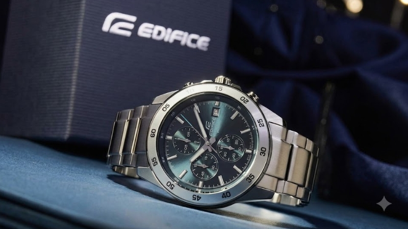 Đồng hồ Edifice Casio 43.8 mm Nam EFR-526D-2AVUDF Đồng hồ Edifice Casio 43.8 mm Nam EFR-526D-2AVUDF
