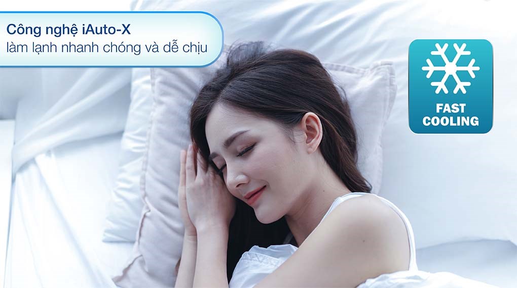 Máy lạnh Panasonic Inverter 1.5 HP CU/CS-XU12ZKH-8 với công nghệ làm lạnh nhanh iAUTO-X