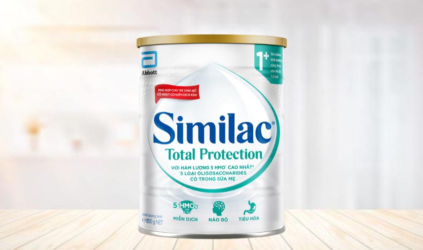 Sữa bột Similac Total Protection 1+ 850g (1 - 2 tuổi)