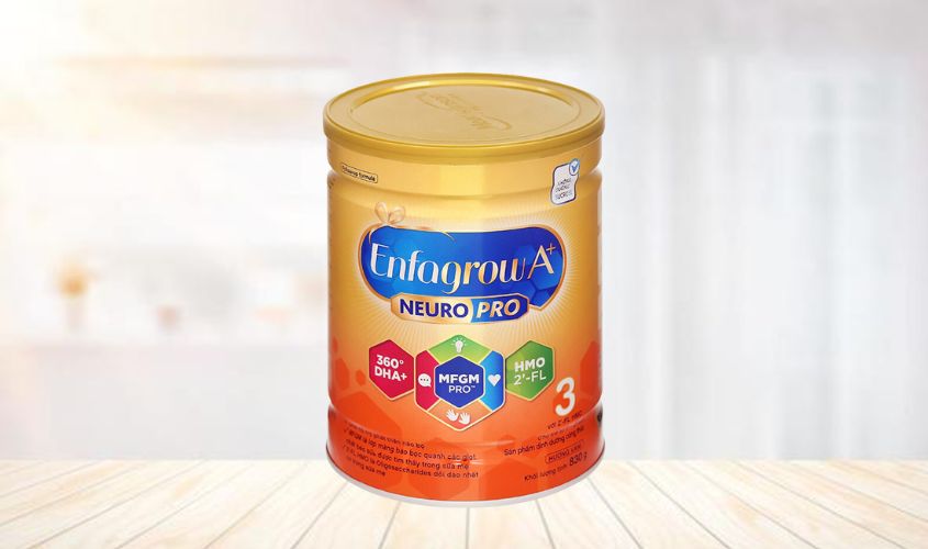 Sữa bột Enfagrow A+ Neuropro số 3 hương vani 830g (1 - 3 tuổi)