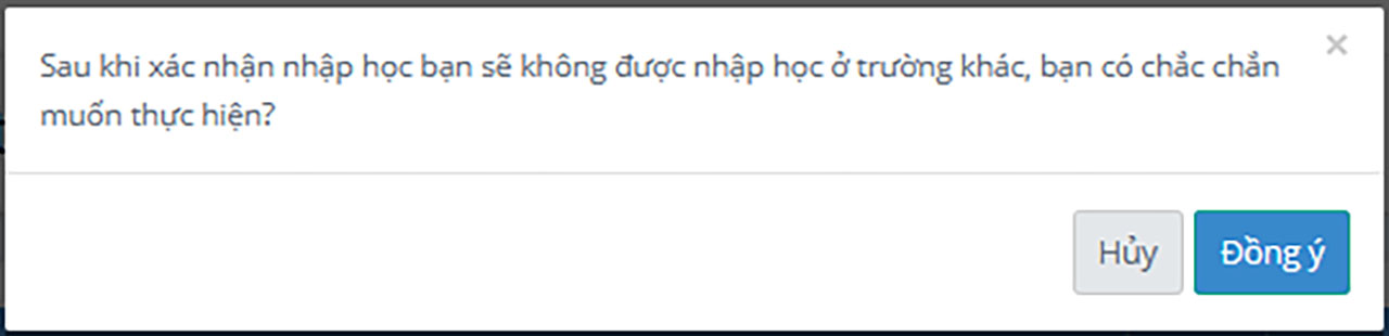 Cách Xác Nhận Nhập Học Trực Tuyến Vào Đại Học
