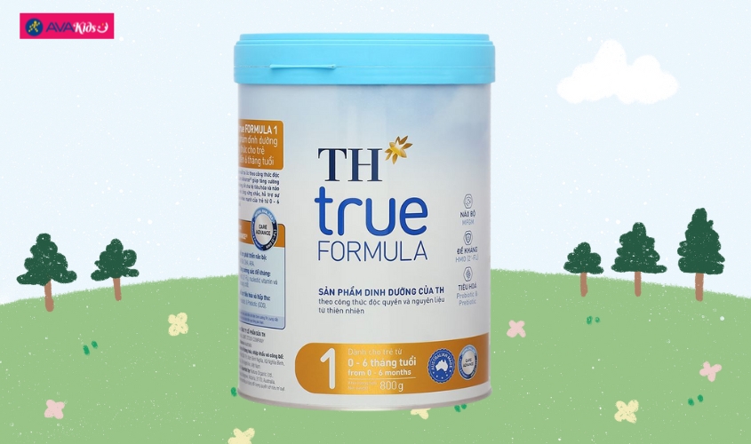 Sữa bột TH true Formula số 1 800g (0 - 6 tháng) - Giao bao bì ngẫu nhiên