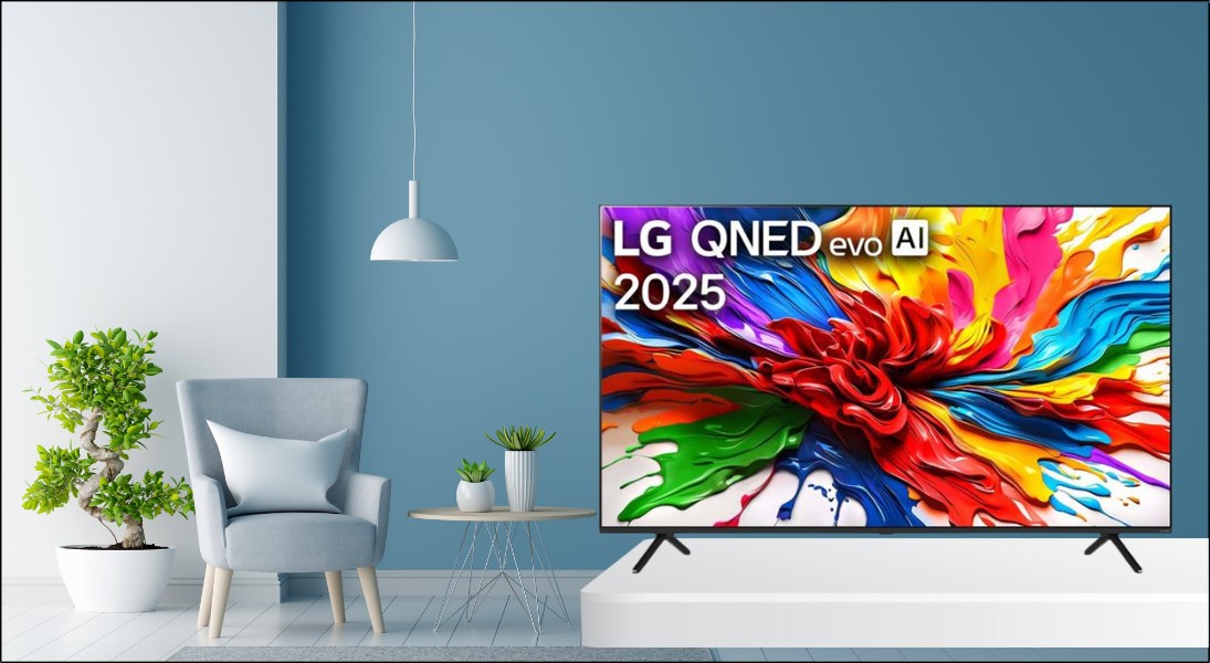 Smart Tivi QNED evo LG AI 4K 85 inch 85QNED92ASA với công nghệ Precision Dimming, giúp Pro kiểm soát vùng sáng tối chi tiết hơn