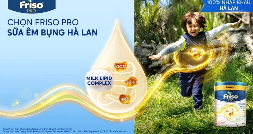 Friso Pro - Sữa êm bụng Hà Lan