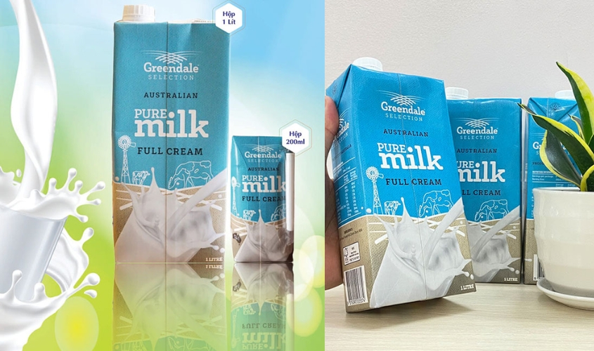 Sữa tươi nguyên kem Greendale