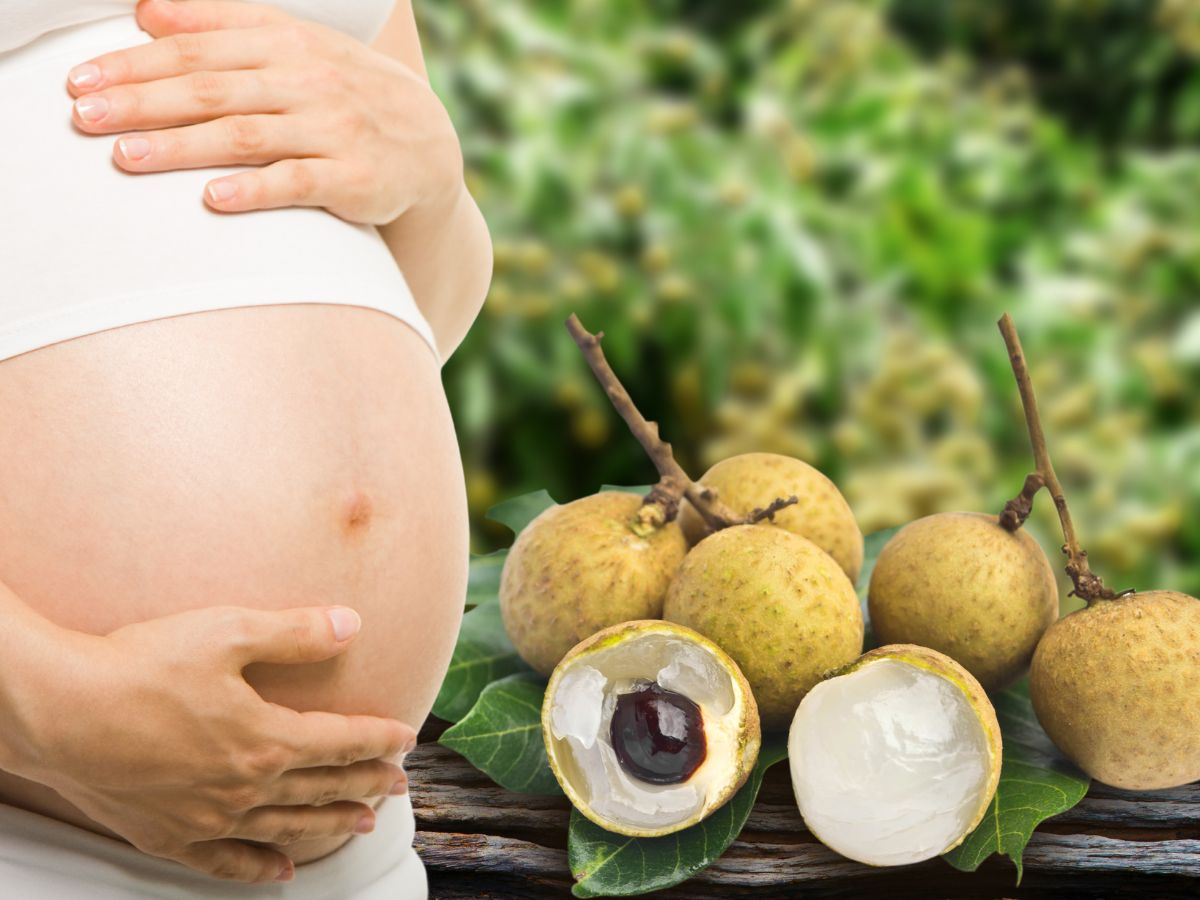 Ăn nhãn là phương pháp giúp bà bầu tẩy giun tự nhiên và an toàn.