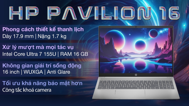 HP Pavilion 16 af0053TU