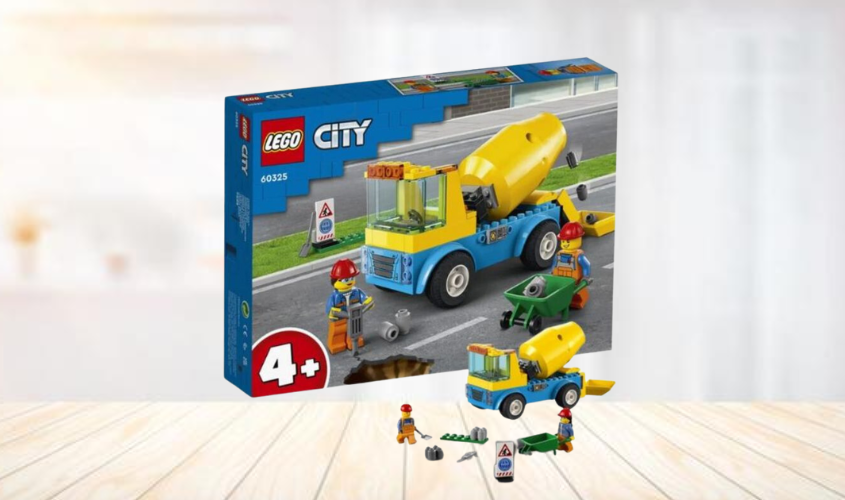 Đồ chơi lắp ráp xe trộn xi măng Lego City 60325 (85 chi tiết)