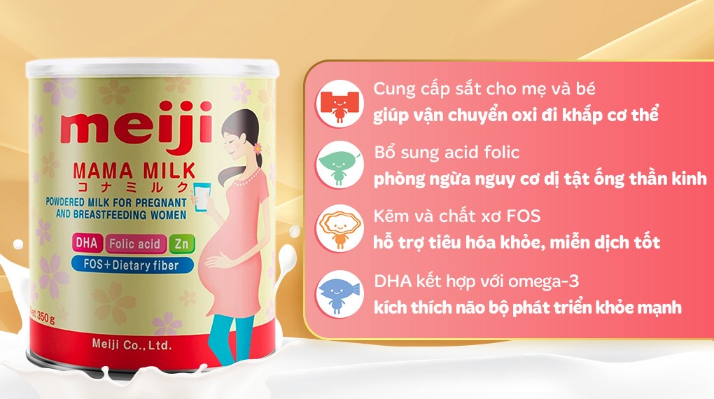 Sữa bầu Meiji Mama 350g