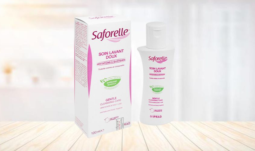 Dung dịch vệ sinh phụ nữ Saforelle Gentle Cleansing Care hương dịu nhẹ 100 ml Dung dịch vệ sinh phụ nữ Saforelle Gentle Cleansing Care hương dịu nhẹ 100 ml