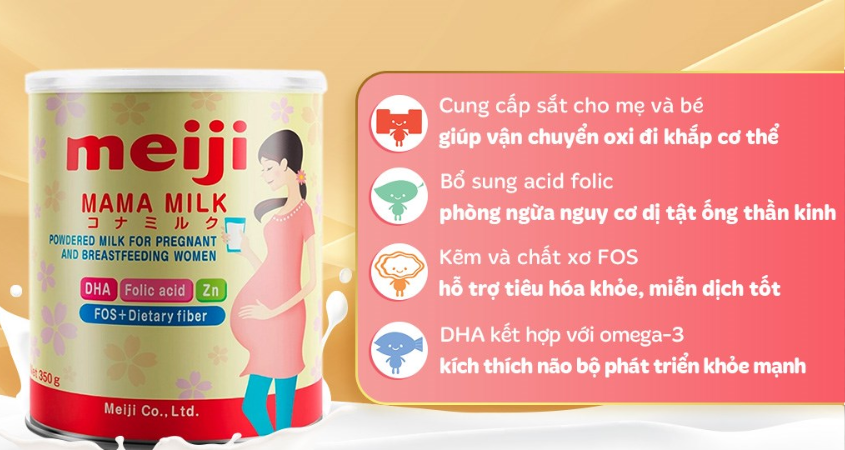 Sữa bầu Meiji Mama