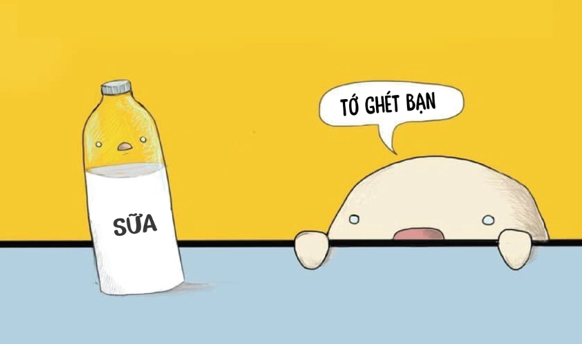 Người bị bất dung nạp lactose không thể tiêu hóa hết loại đường từ sữa (đường lactose)