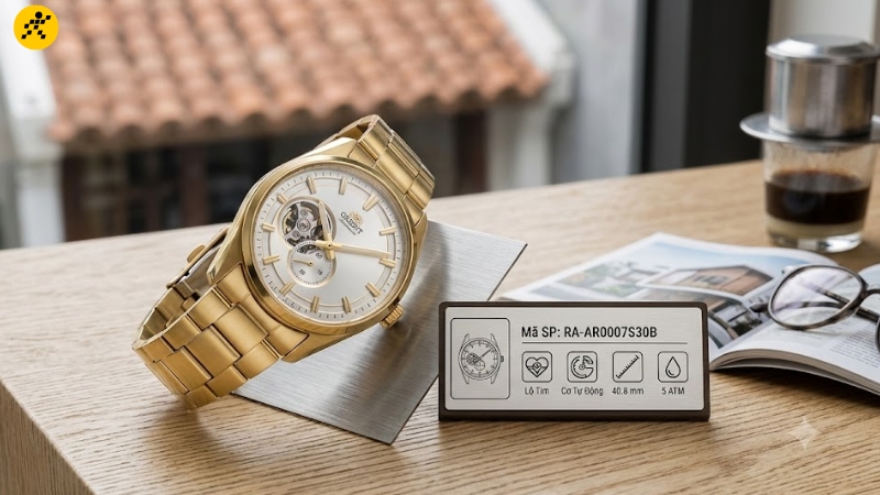 Đồng hồ Orient Contemporary 40.8 mm Nam RA-AR0007S30B Đồng hồ Orient Contemporary 40.8 mm Nam RA-AR0007S30B