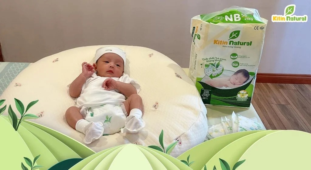 Kitin Natural - Tã bỉm thiên nhiên bảo vệ con từ lúc lọt lòng.