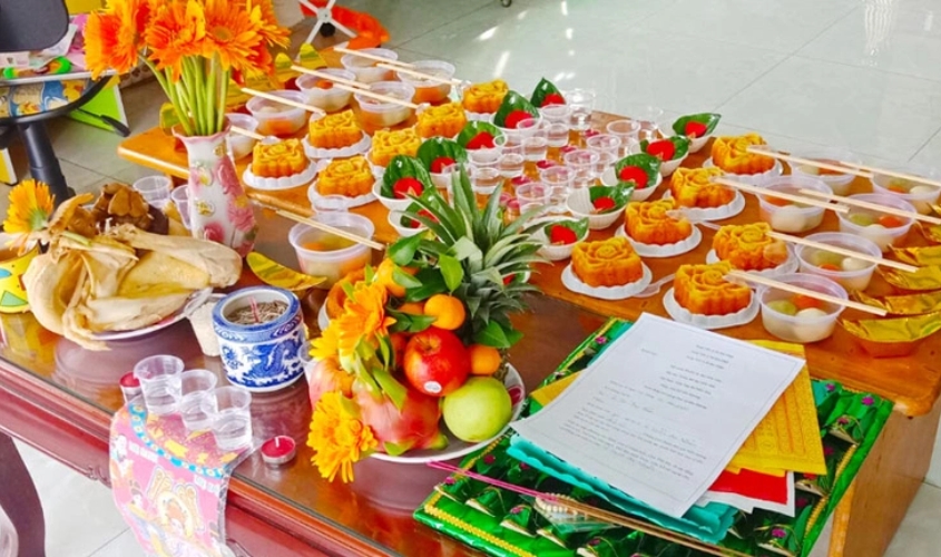 Mâm cúng Cửu Huyền Thất Tổ