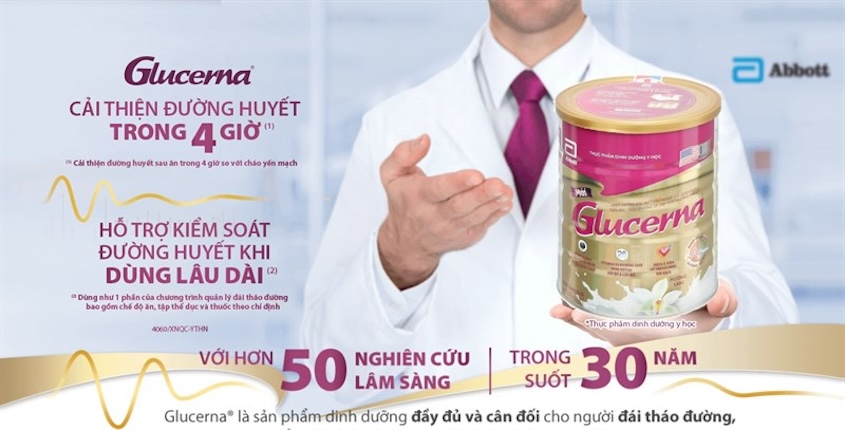 Sữa cho người tiểu đường Glucerna