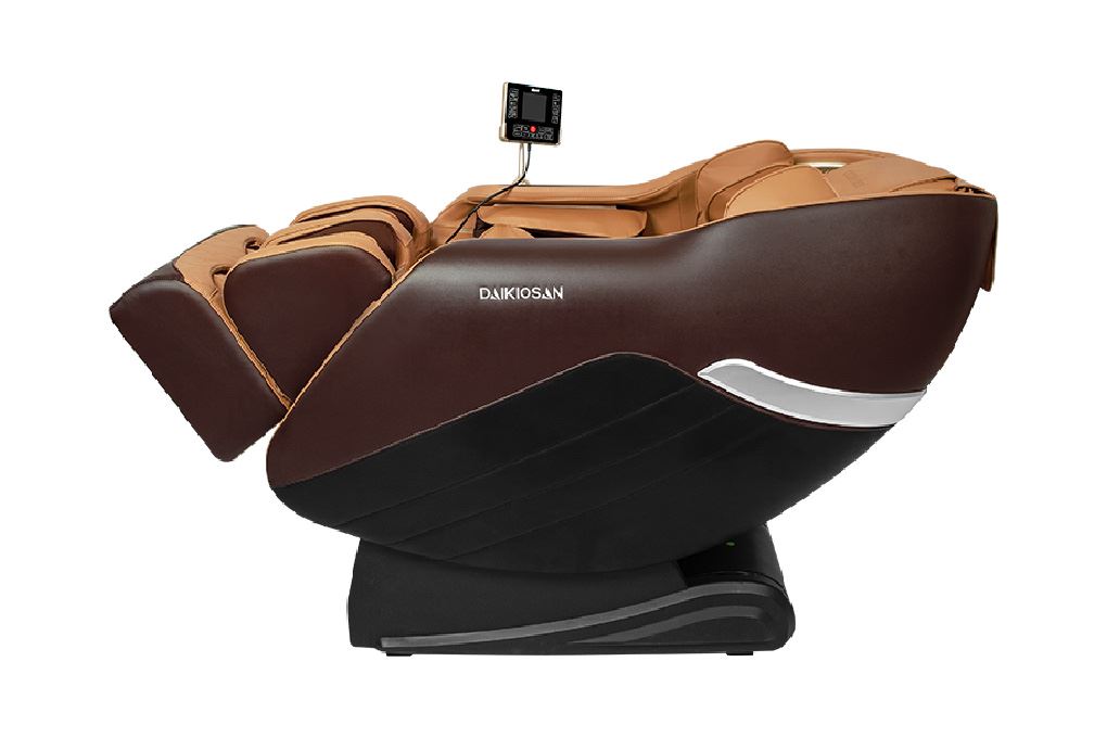 Ghế massage daikiosan dc108  được bọc da PU cao cấp mềm mại, êm ái, dễ lau chùi và đảm bảo độ bền theo thời gian