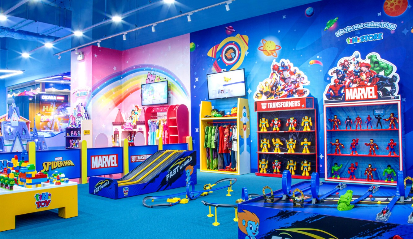 Khu vui chơi trẻ em TiNiWorld - Lapen Center ở Vũng Tàu