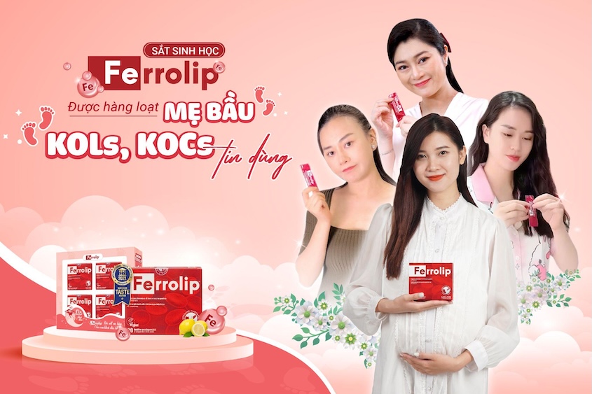 Sắt cho bà bầu cần được bổ sung khoảng 50-60 mg vào 3 tháng cuối