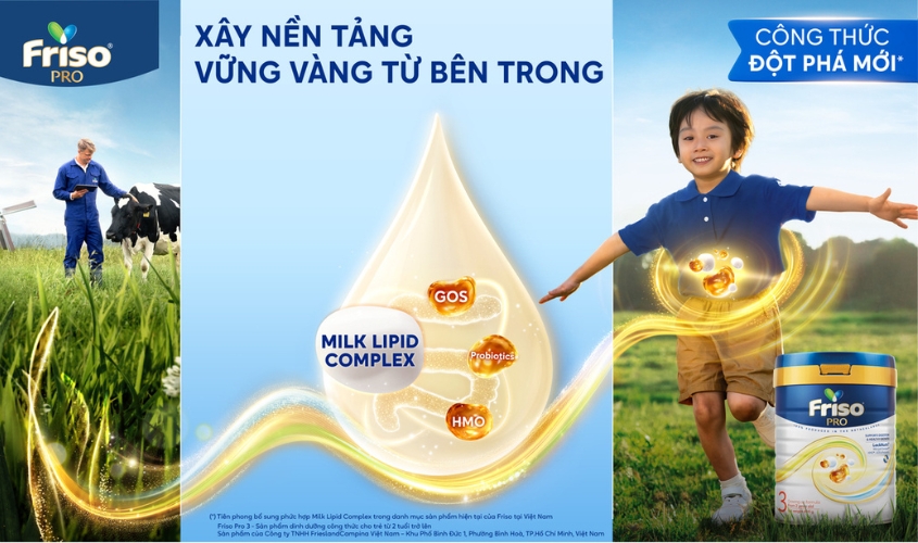 Friso Pro giúp trẻ xây dụng nền tảng đường ruột khỏe mạnh để hấp thu tốt giúp tăng chiều cao Friso Pro giúp trẻ xây dụng nền tảng đường ruột khỏe mạnh để hấp thu tốt giúp tăng chiều cao