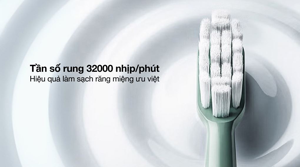 Bàn chải điện Flyco FT1701VN có khả năng làm sạch vượt trội