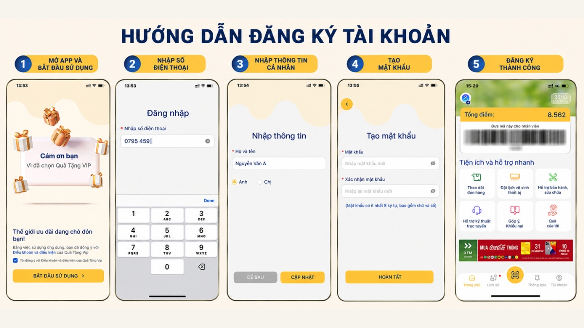 Cách dùng app Quà Tặng Vip Cách dùng app Quà Tặng Vip