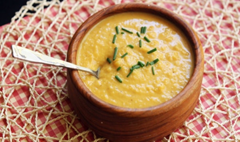 Hình ảnh minh họa cháo cá lóc khoai lang cho bé