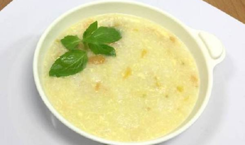 Hình ảnh minh họa cháo cá lóc hạt sen cho bé