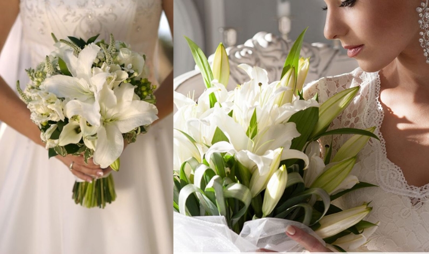 Hoa ly kiểu hoa cưới