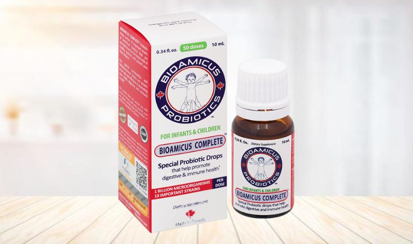 Men vi sinh BioAmicus Complete hỗ trợ cải thiện hệ vi sinh đường ruột