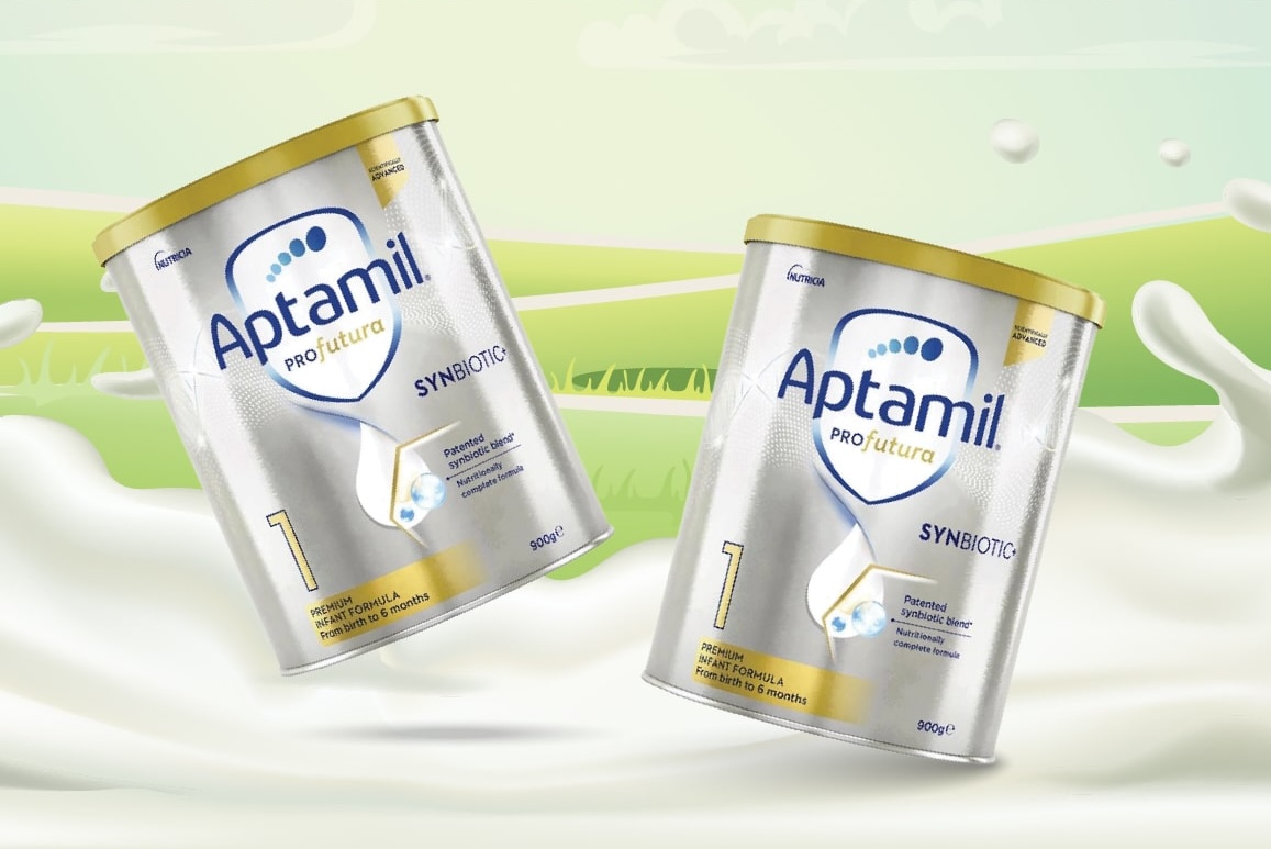 Sữa bột Aptamil Úc Profutura số 1 900g (0 - 6 tháng)