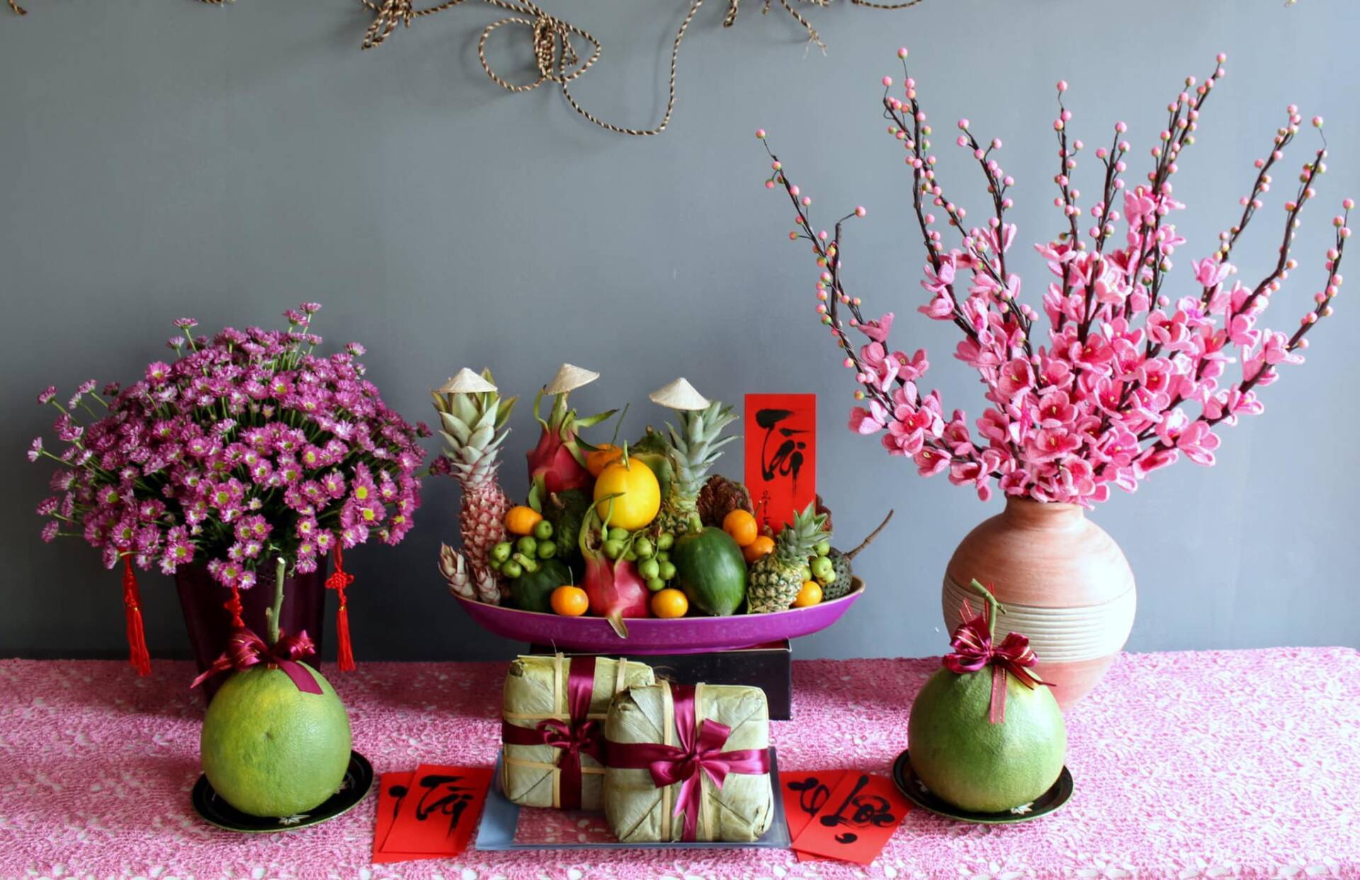 Cách chưng mâm ngũ quả thịnh vượng dễ làm, đẹp mắt