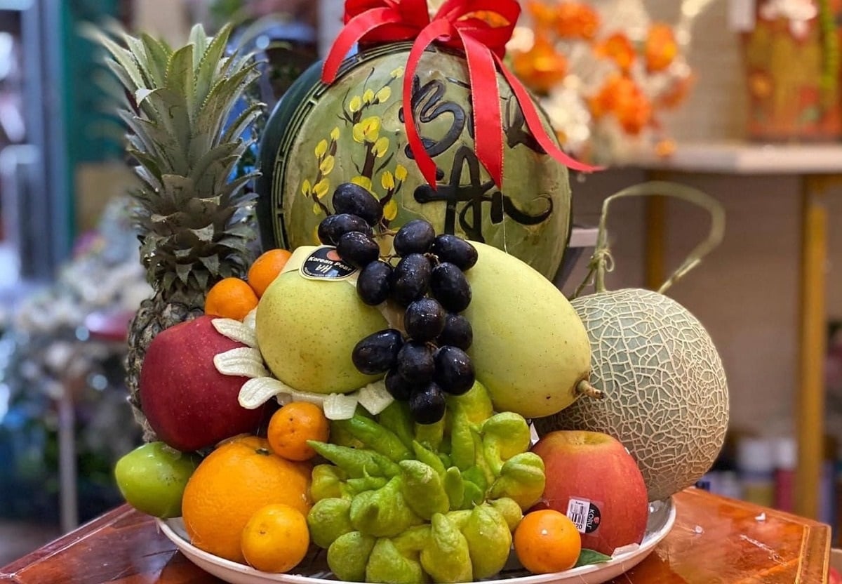 Cách chưng mâm ngũ quả ngày Tết ở miền Trung