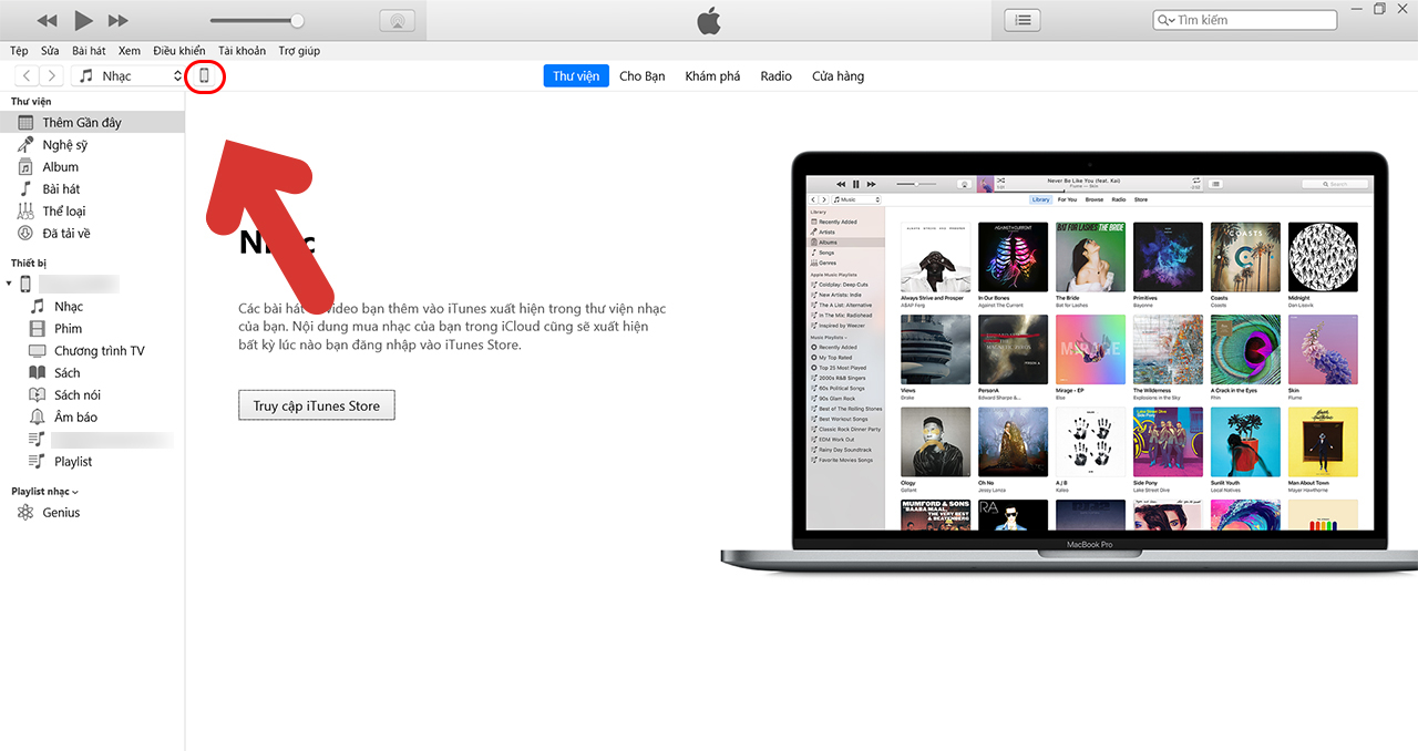 Restore iPhone bằng iTunes Restore iPhone bằng iTunes