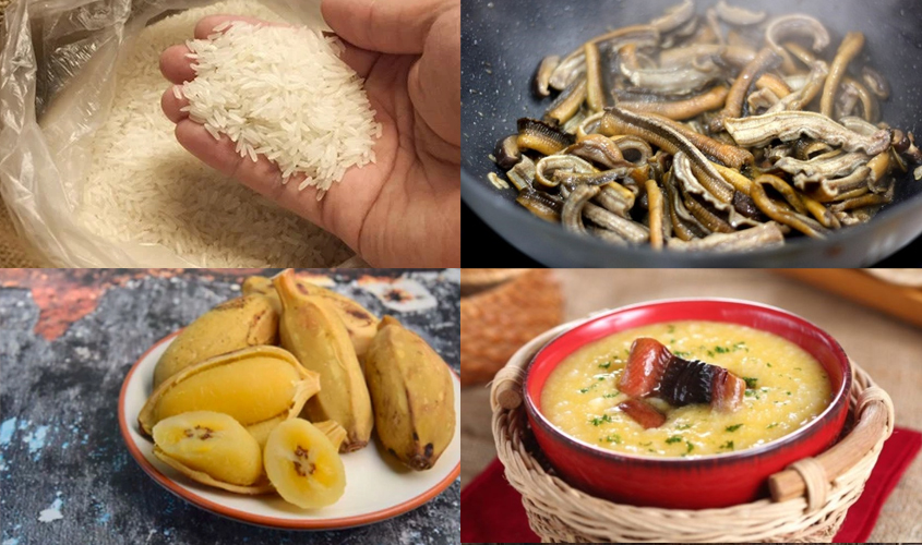 Cháo lươn nấu chuối thơm ngon lạ miệng