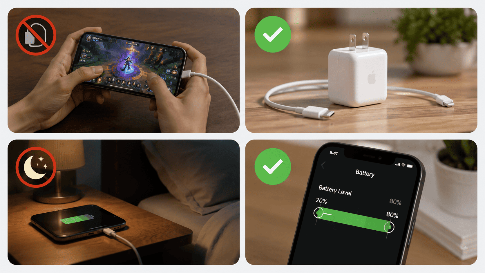 Cách sạc pin iPhone hằng ngày đúng cách Cách sạc pin iPhone hằng ngày đúng cách