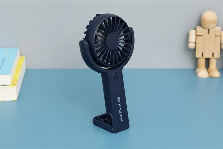 Quạt cầm tay mini Hydrus JF-07 có chân đế rất tiện lợi