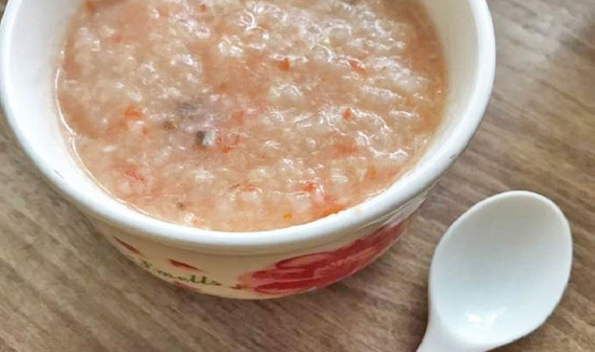 Hình minh họa cháo cá chép cà chua