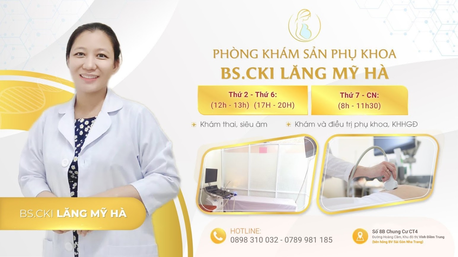 Phòng khám Sản Phụ khoa Nha Trang - BSCK1 Lăng Mỹ Hà