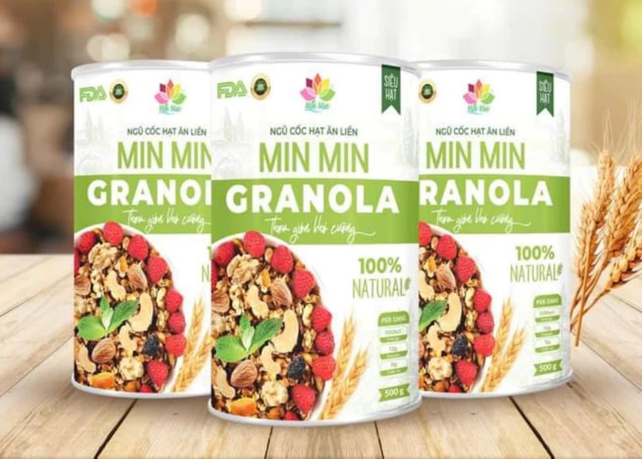 Ngũ cốc hạt ăn liền Min Min Granola