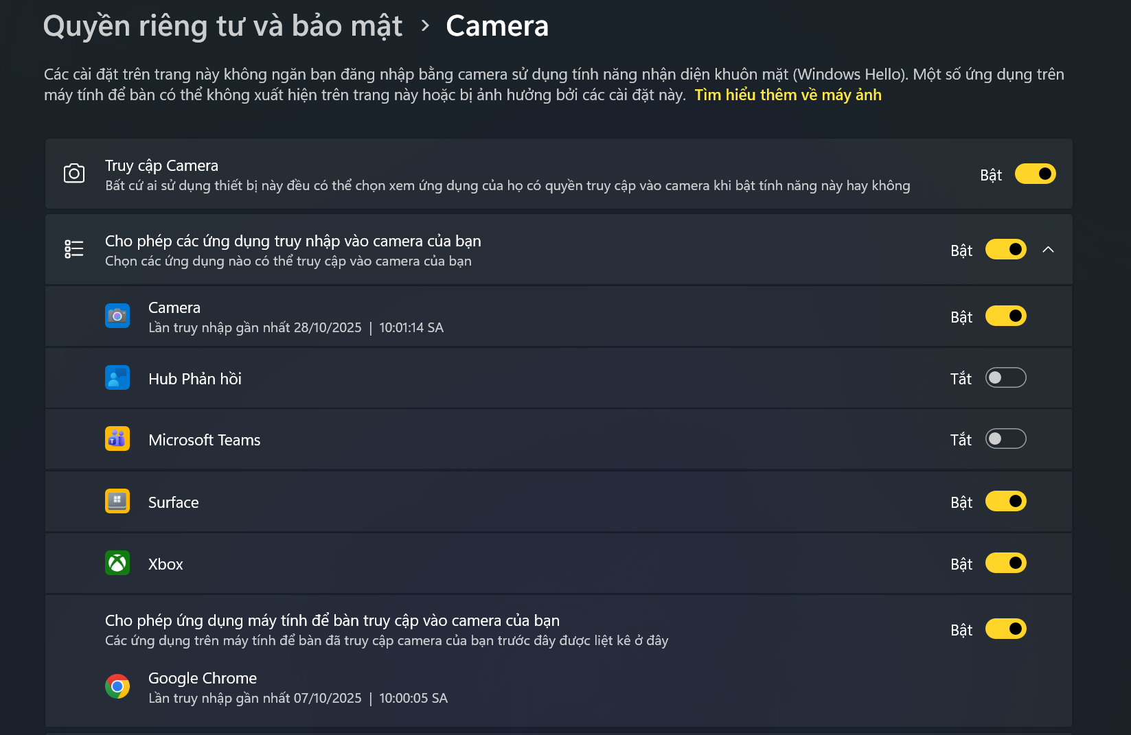 Cách sửa lỗi camera không hoạt động trong Google Chrome 