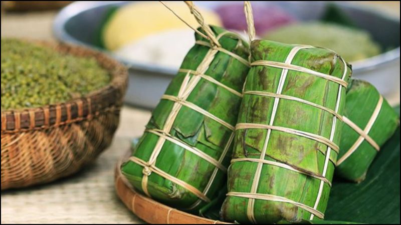 Bánh tét gạo lứt có thể bảo quản từ 15-20 ngày