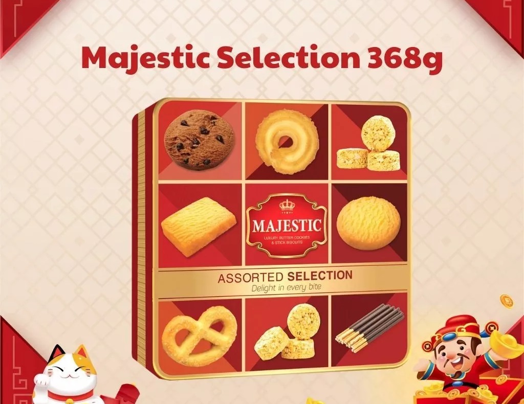 Bánh quy bơ cookies Majestic