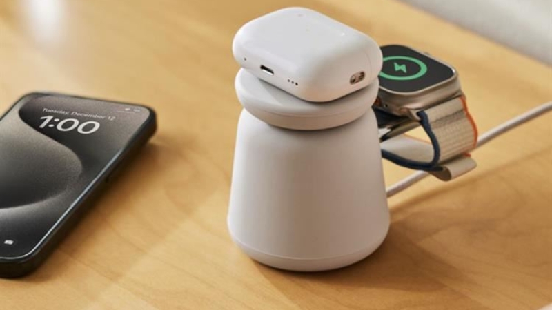 Đế sạc kh&ocirc;ng d&acirc;y 2 in 1 Magsafe Belkin BoostCharge Pro WIZ020