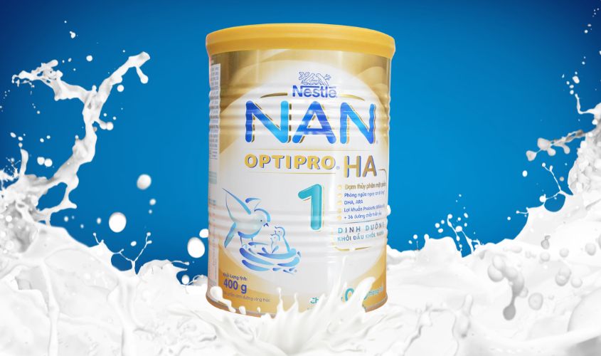 Sữa Nan HA Thụy sĩ số 1 (400g) cho bé từ 0 - 6 tháng