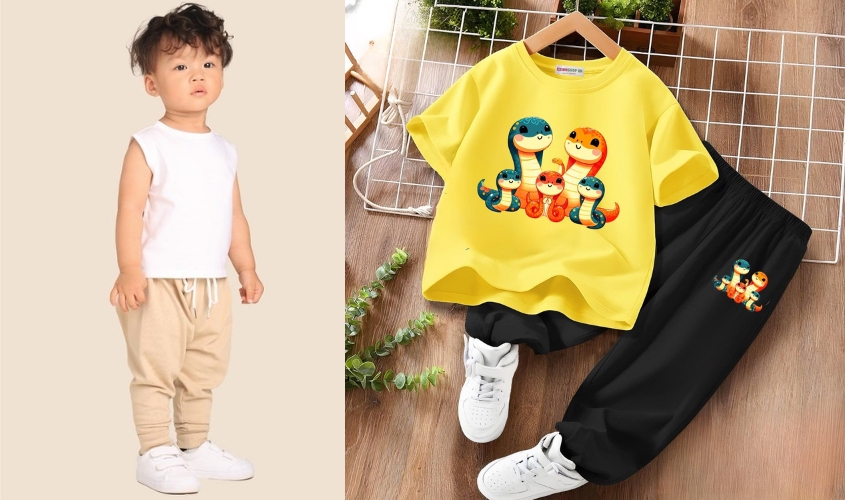 quần Jogger mang đến sự năng động, thoải mái cho bé trai