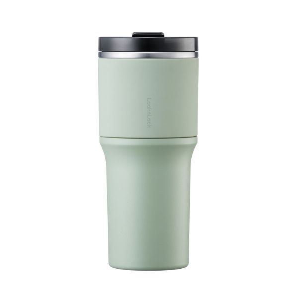 Bình giữ nhiệt inox 650 ml Lock&Lock  LHC4277SMIT màu mint, inox 304, giữ nóng 5h, giữ lạnh 25h, miệng rộng