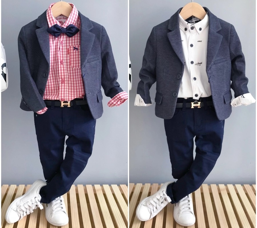 Áo vest sẽ làm bé trở nên bảnh bao hơn