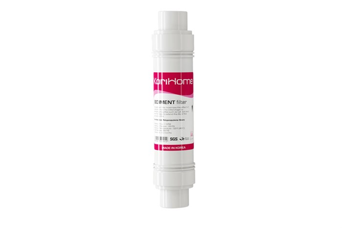 Lõi lọc nước Korihome số 1 Sediment Filter công nghệ Hàn Quốc tạo Hydrogen, kiềm trung tính, an toàn sức khỏe