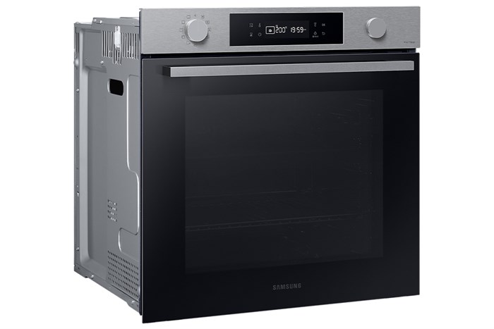 Lò nướng âm Samsung 76 lít 3500–3850W, nướng đối lưu, bảng điều khiển cảm ứng và nút vặn